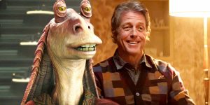 Hugh Grant Never Watched Star Wars Despite His Jar Jar Binks Impression In Heretic